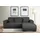 Home Affaire Ecksofa HOME AFFAIRE "BORNHOLM L-Form, B: 234 cm - OTTO. Verlässliche Qualität.", grau (anthrazit), B:234cm H:85cm T:162cm, 100% Polyester, Sofas, Ecksofa, Recamiere links oder rechts bestellbar, Wellenfederung, inkl. 2 Kissen