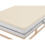 biberna 0077866 Jersey-Elastic 140 x 200 - 160 x 220 cm beige