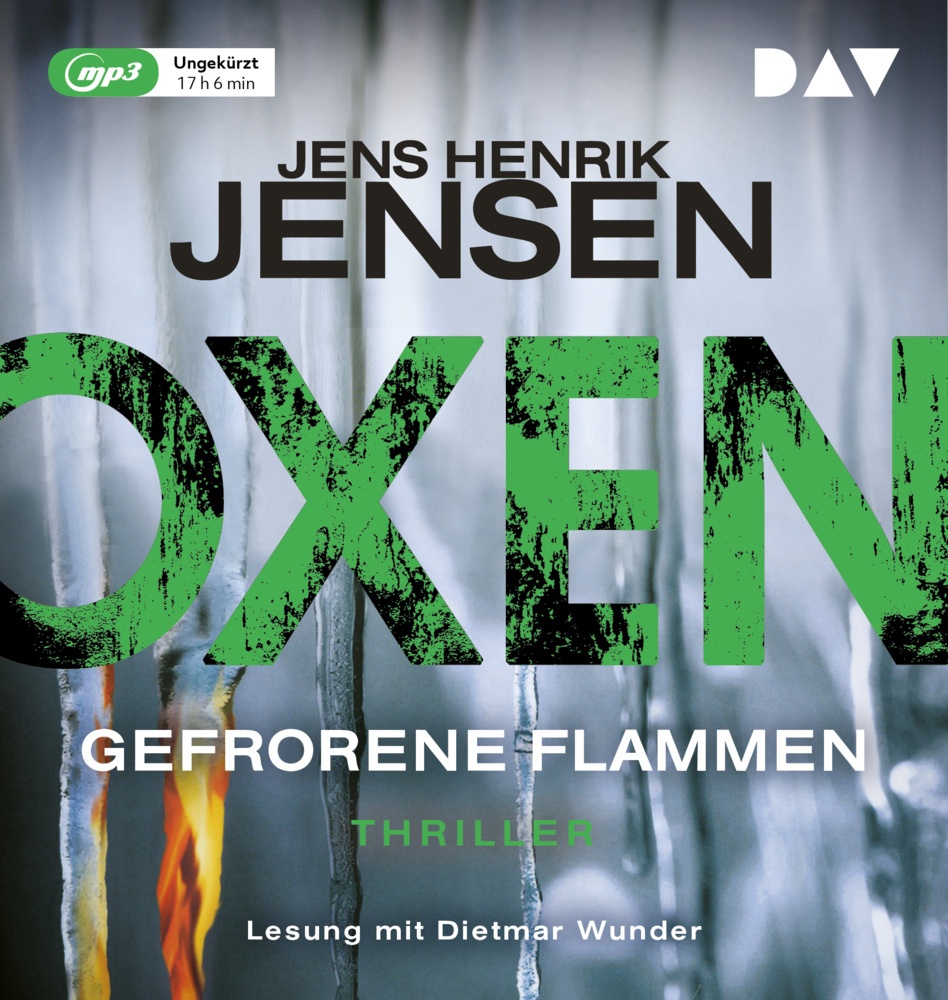 Oxen - 3 - Gefrorene Flammen - Jens Henrik Jensen (Hörbuch)