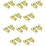 Solartronics Batterieklemmen 12V 24V Typ STBK3 Autobatterie Solarbatterie Polklemmen Batteriepolklemmen für Ringösen Plus Minus Set (10 Paar)