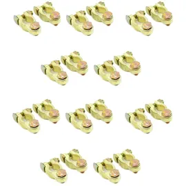 Solartronics Batterieklemmen 12V 24V Typ STBK3 Autobatterie Solarbatterie Polklemmen Batteriepolklemmen für Ringösen Plus Minus Set (10 Paar)