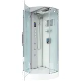 AcquaVapore D37-10l1 Dusche Duschtempel Komplett Duschkabine -th. 90x90 Ohne 2k Scheiben Versiegelung - AcquaVapore