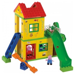 BIG Konstruktions-Spielset BLOXX Peppa Pig Spielhaus - Konstruktionsspielzeug - grün/gelb bunt|gelb|grün