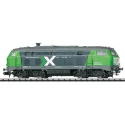 TRIX 16253 N Diesellokomotive Baureihe 225, AIXrail GmbH Eisenbahngesellschaft, Ep. VI