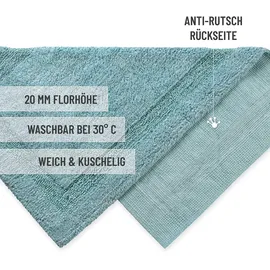 WECON HOME Knut Rauch Blau Ø 80 cm