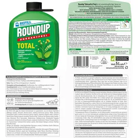 Roundup Unkrautfrei TOTAL, 5 L Fertigmischung