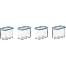 Mepal Rechteckige Vorratsdosen Set nordic green 4 x 1 l