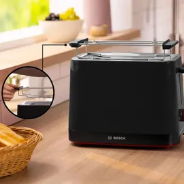 Bosch Kompakt-Toaster Schwarz
