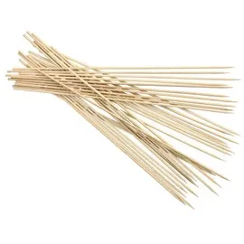 Papstar Schaschlikspieße Ø 2,5 mm 15 cm Bambus braun