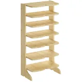 Erst-Holz 90.80-01 Doppel-Schuhregal 52 x 104 x 30 cm beige