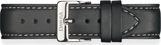 Davosa Veganes Leder Veganes Lederband 169.457.55.20 - schwarz