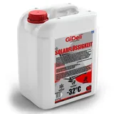 GiDeli Solarflüssigkeit 10L - Frostschutz Fertiggemisch bis -32°C - Ungiftiges Propylenglykol - Zuverlässiger Korrosionsschutz - Maximale thermische Effizienz - Ideal für Solarthermie, Haus & Camping