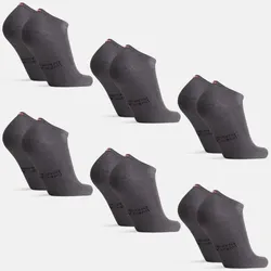 BAMBUS LOW-CUT SOCKEN - 39-42 - Grau - 6-Pack