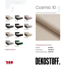 bromarkt Detroit 180 x 200 cm H3 Beige