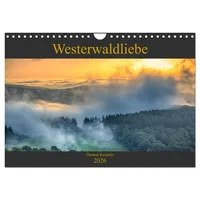 Calvendo Westerwaldliebe (Wandkalender 2026 DIN A4 quer), CALVENDO Monatskalender: