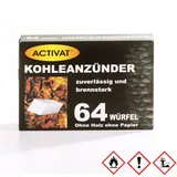 Grill-Zubehör Kohleanzünder 64 Stück Papier