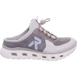 Rieker Sportliche Slipper in Grau | Gr.: 42
