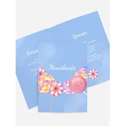 Menükarten für Ihr Fest selbst gestalten mit Spruch und Fotos im Onlinedesigner bei Meine-Kartenmanufaktur.de
