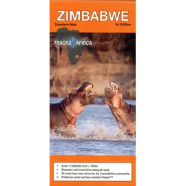 TRACKS4AFRICA Zimbabwe 1:1.000.000