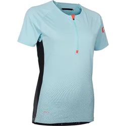 Tee Half Zip SS Traze AMP - blue - Women XS