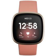 Fitbit Versa 3 altrosa/aluminium softgold