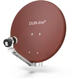 Dur-Line Select 1 Teilnehmer Set - Qualitäts-Alu-Satelliten-Komplettanlage - Sel...