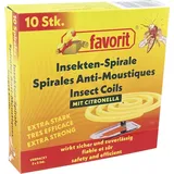 TGO Favorit Moskitospiralen mit Citronella Extra Stark (10er Set)