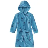 SCHIESSER Bademantel Girls World in Blau | Gr.: 140