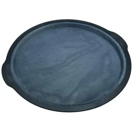 Zenker 685546 Silikon-Pizzablech, Fiberglas, Pizzablech, rund, Silikon, Fiberglas, Nylon, grau, 36 cm