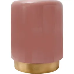 Beistelltisch KAYOOM "Art Deco 375, Abstelltisch aus Metall,funktional und stabil", rosa (rosa, gold, rosa), B:35cm H:44,5cm T:35cm, 100% Eisen, Tische, Dekorativ, glanzvolle Lackierung, stilvolles Design