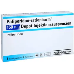 PALIPERIDON-ratiopharm 150 mg Depot-Inj.-Susp. 1 St