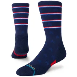 Stance Athletic Independence Crew Chaussettes - Bleu marine - M