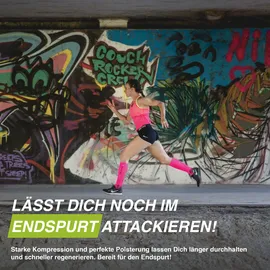 Under Pressure Runattack Kompressionsstrümpfe 1 Paar Grau 39-42