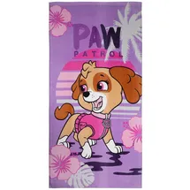 Paw Patrol Badetuch 70 x 140 cm lila