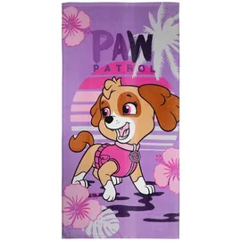 Paw Patrol Badetuch 70 x 140 cm lila
