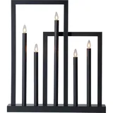 EGLO Kerzenständer Frame Holz Anthrazit
