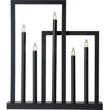 EGLO Kerzenständer Frame Holz Anthrazit