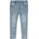 Junior Mädchen Jeans-Treggings Skinny Fit Mid Rise Baumwollstretch Used Look 128