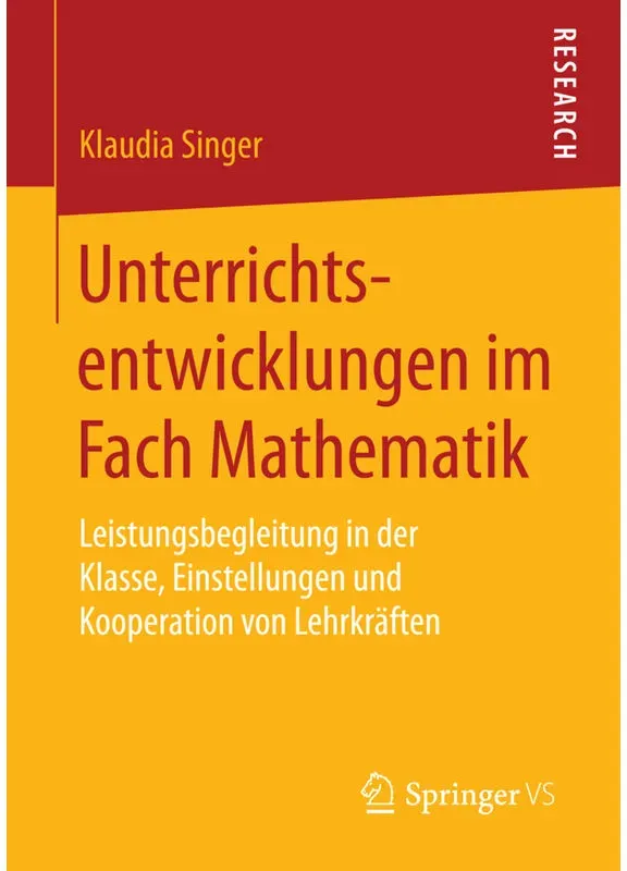 Unterrichtsentwicklungen Im Fach Mathematik - Klaudia Singer, Kartoniert (TB)