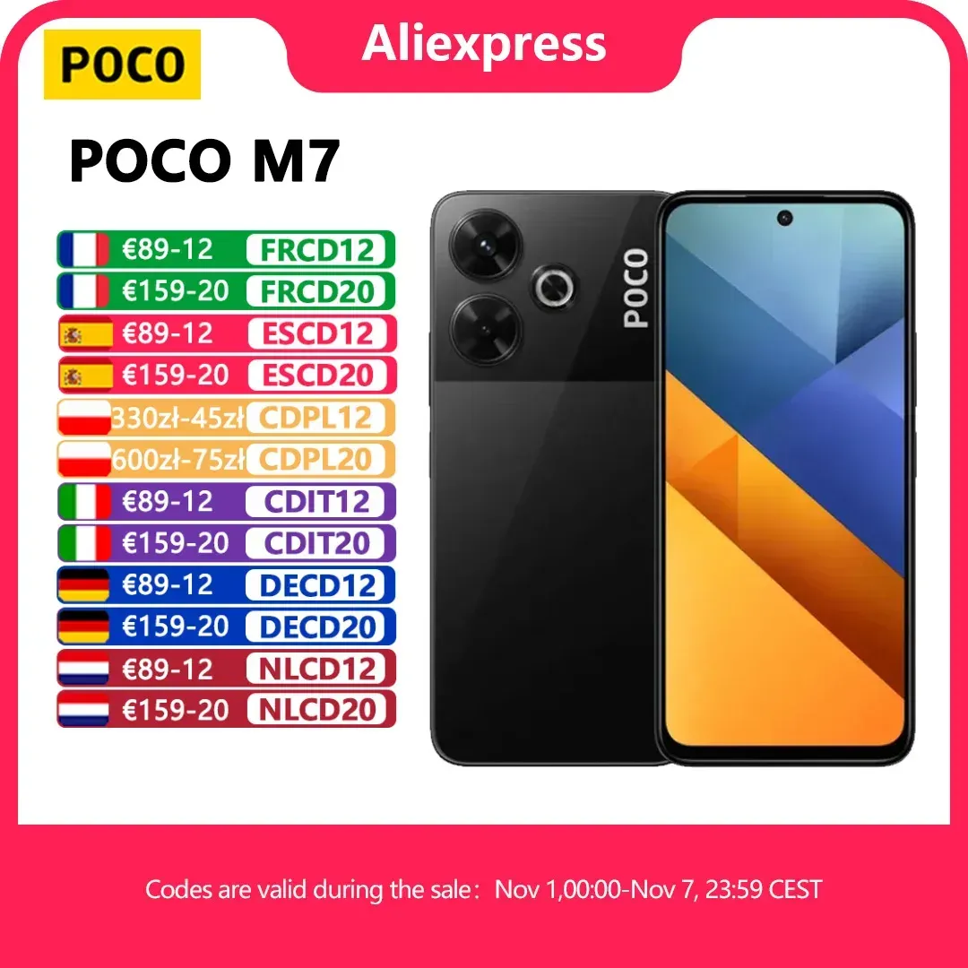 POCO M7, Smartphone, 6.9