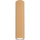 Sollux Plafond KARBON 30 golden 1xGU10 10W Aluminium 30x6.5x6.5cm Sollux