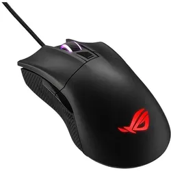 ASUS ROG Gladius II Core Gaming-Maus 6200 DPI Sensor Aura Sync Beleuchtung Abnehmbare Schalter