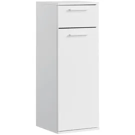 mokebo Der Matrose Bad-Beistellschrank 33 x 91 x 34 cm Weiß
