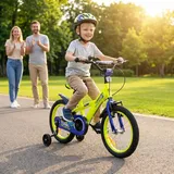 ACTIONBIKES MOTORS Turbo 16 Zoll RH 28 cm gelb/blau