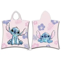 Jerry Fabrics Disney Lilo und Stitch Strandtuch Poncho 50x115 cm