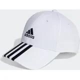 Adidas Baseball 3-Streifen Cotton Twill Baseball Kappe White / Black Kinder