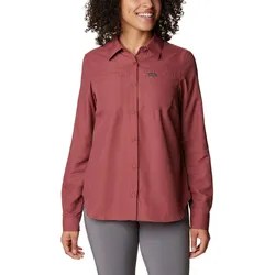 Wanderhemd Silver Ridge 3.0 Long Sleeve Shirt Damen - rot ROT XS