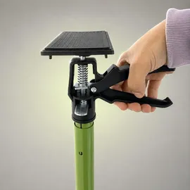 Trutzholm Montagestütze kurz 57 - 117 cm Klicksystem Türspanner Teleskopstütze Einhandstütze Zargenspanner