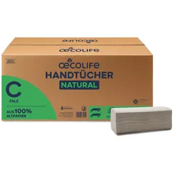Handtücher Natural C-Falz