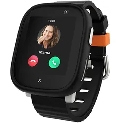 X6Play Digital Smartwatch Rechteckig IP68 72 h 4G (Schwarz)